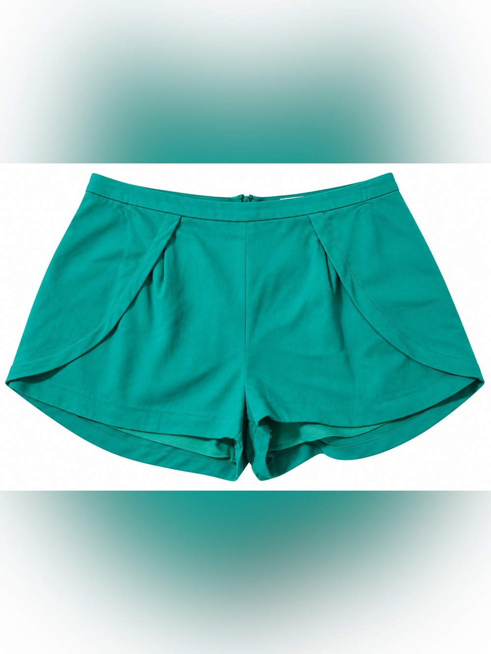 Tracy Reese Teal Green Dress Shorts Size 8